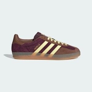 11M / 12W - [NEW] Men's adidas Gazelle Indoor Shoes 'Maroon' JI0324